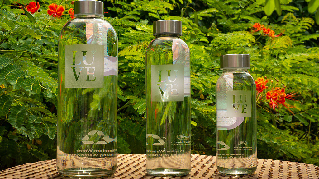 The First Collection goes 100% PET plastic bottle free